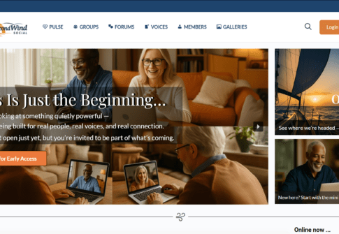 Second Wind Social – A Calm, Connected Digital Space for the 55+ Community